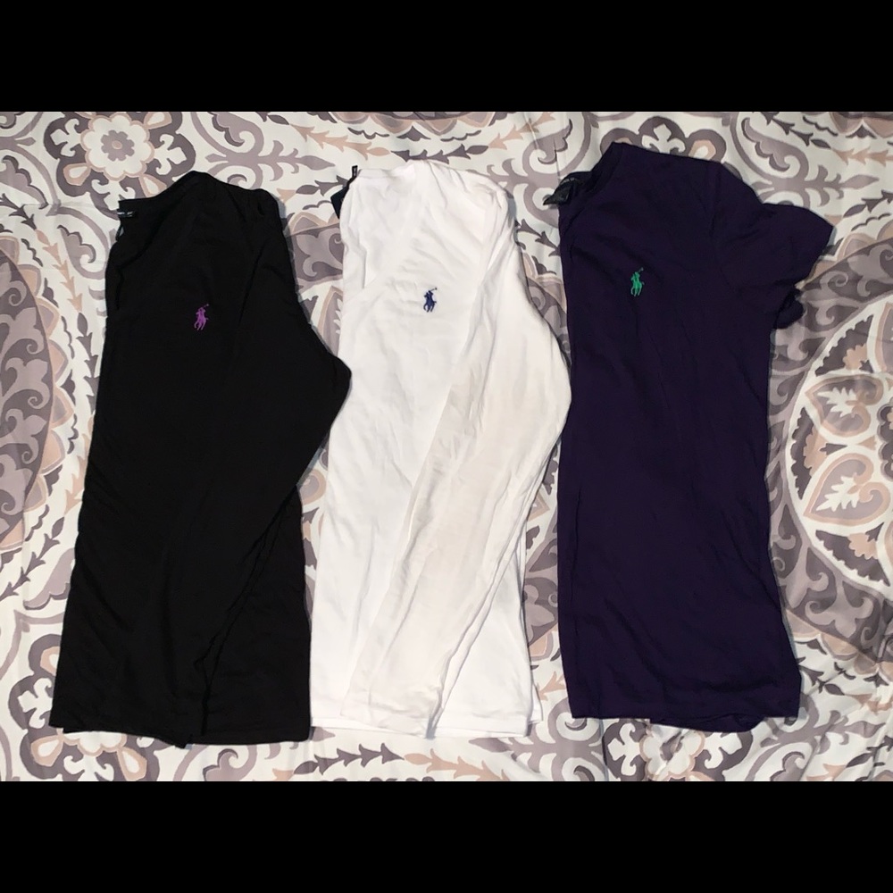 Lot of 3 Polo Ralph Lauren Shirts